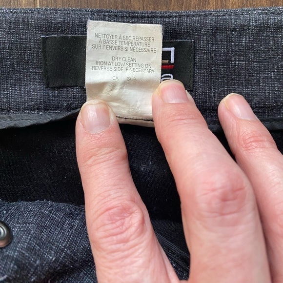 Laura Dark Gray Slim Leg Pants Size 6 - Picture 7 of 9